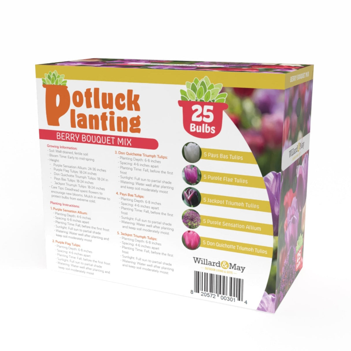 Potluck Planting Berry Bouquet Mix - NationwidePlants.com