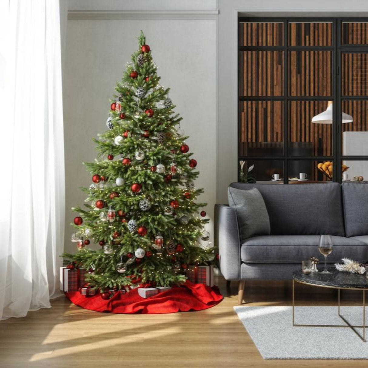 Live Cut Fraser Fir Tree (5-6 Ft.) - NationwidePlants.com