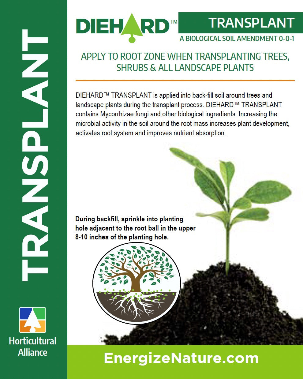 Transplant Boost (DIEHARD™) - NationwidePlants.com  