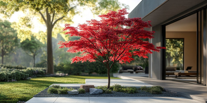 Bright Red Bloodgood Japanese Maple
