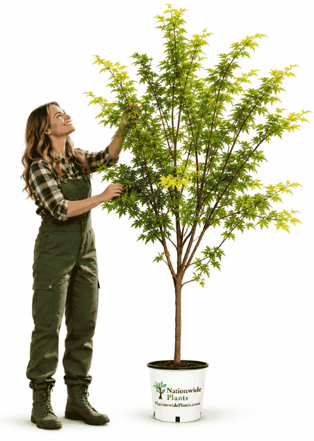 Coral Bark Japanese Maple Tree