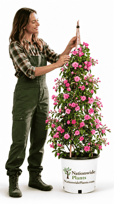 Peggy Martin Climbing Rose – Nearly Thornless with Stunning Blooms