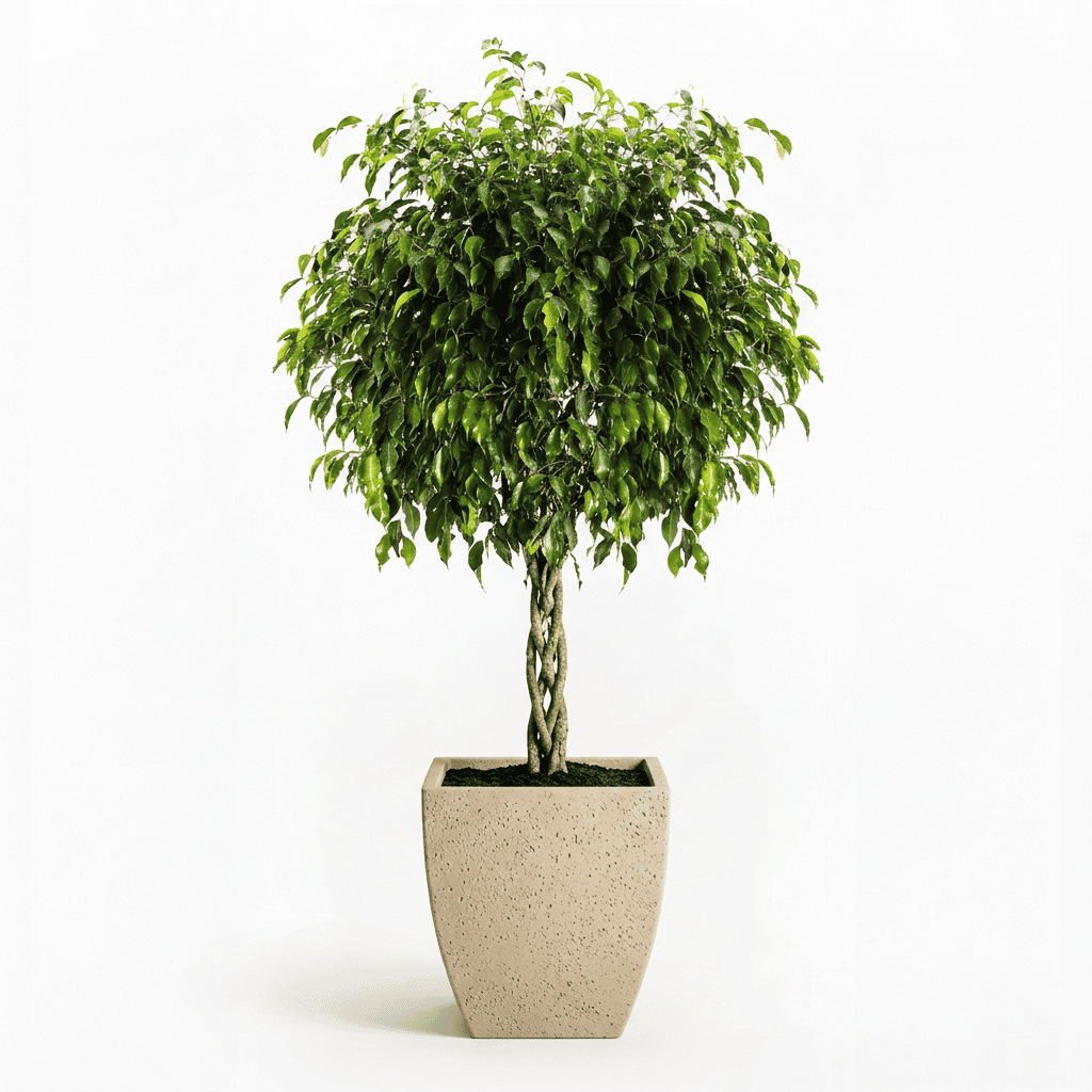 Braided Benjamina Ficus