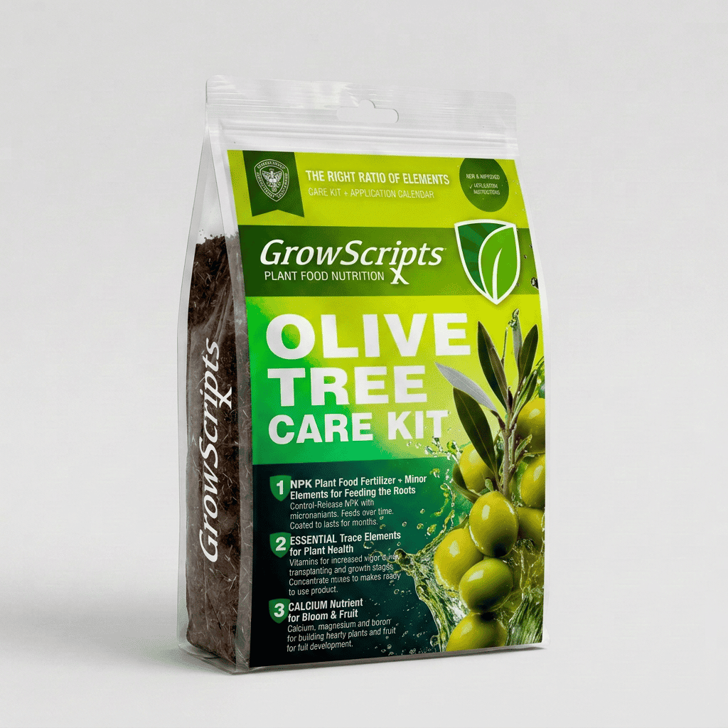 GrowScripts Olive Tree Care Kit