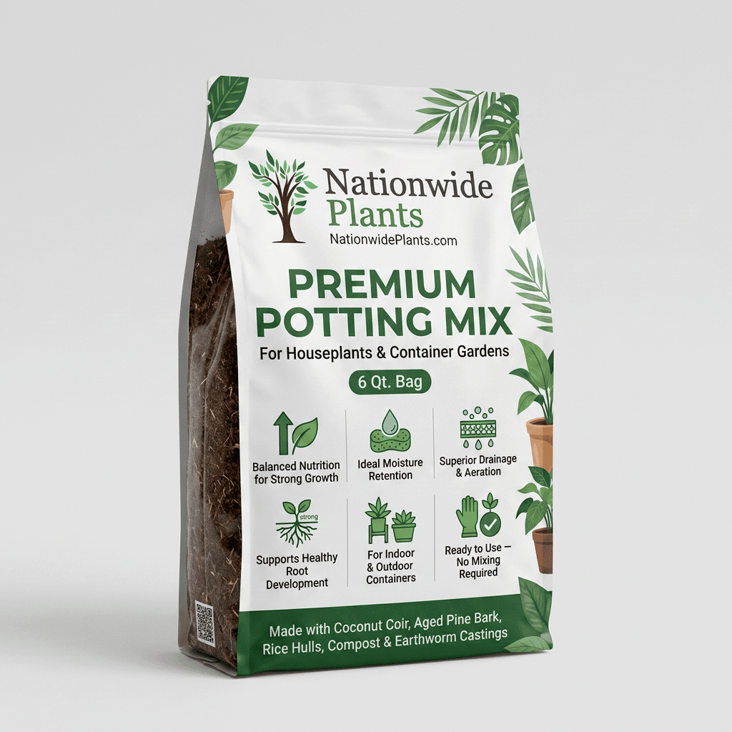 Premium Potting Mix (6 Qt. Bag)